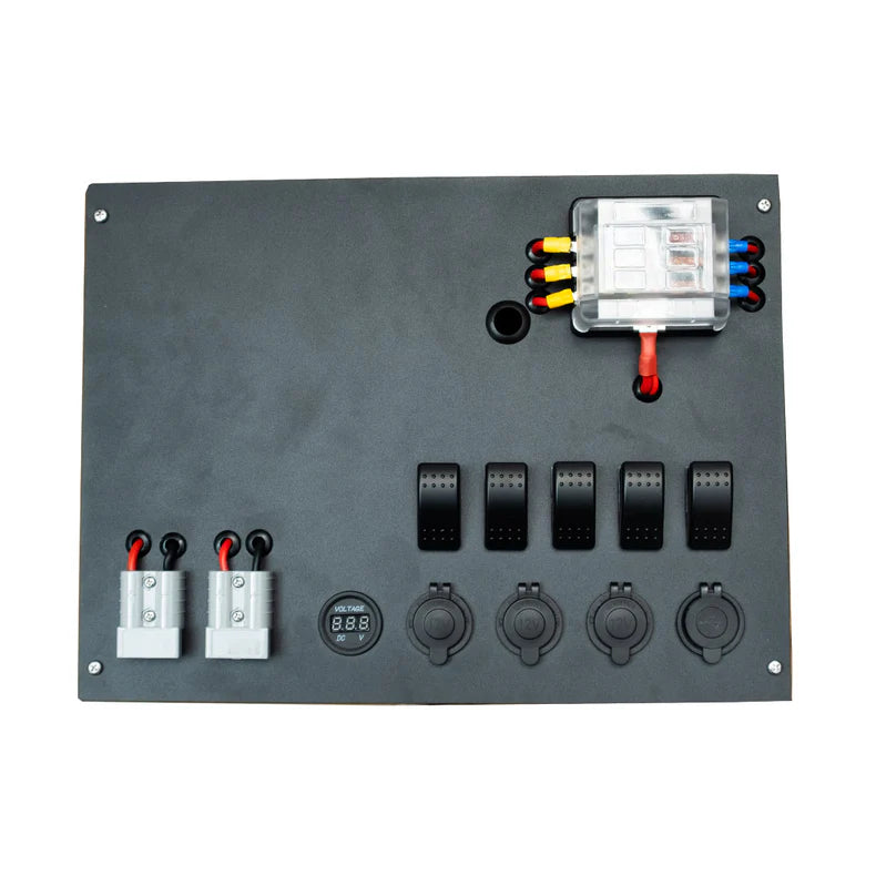 12v Dc Control Box 12V DC POWER DISTRIBUTION CONTROL BOX – Rockarmor Northern NSW