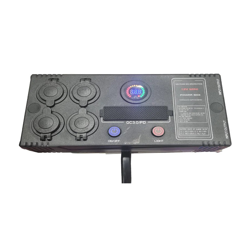 12V MINI CONTROL BOX | 4 X CIG SOCKET | 3 X USB / USB-C | 2 X 50A CONN ...