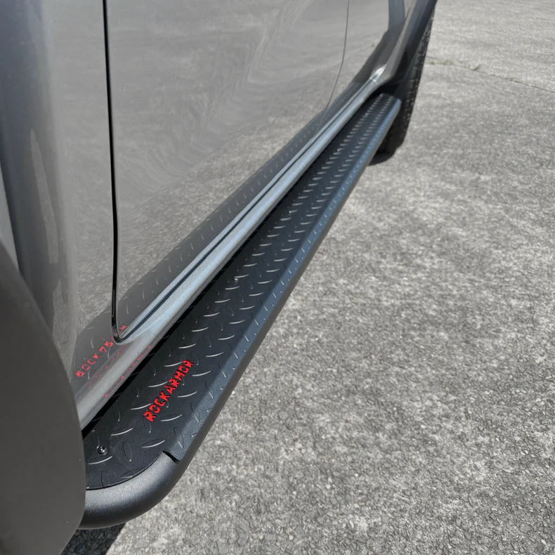 Gen 6 Ranger Rock Rails Next Gen Ranger Rock Sliders side steps – Rockarmor Northern NSW
